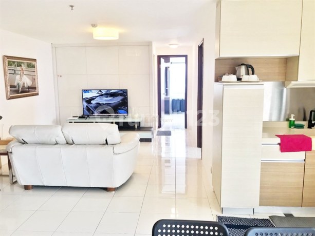 Apartment Near the Sea for Sale 3 Bedrooms Converted to 2 Bedrooms Well Furnished in Mediterania Marina Ancol Access to Port &amp; Soekarno-Hatta Airport Close to Ancol Dreamland, Gunung Sahari &amp; Toll Road