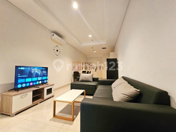 Selangkah ke Mall Central Park Sewa 2BR Furnished Bagus di Apartemen Grand Madison Dengan Fasilitas Kolam Renang, Gym, Kids Playground Dekat ke Neo Soho, Pusat Kuliner Tanjung Duren, Taman Anggrek