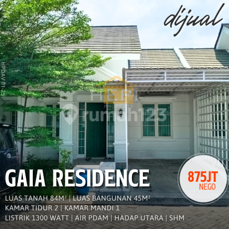 Ready-to-occupy house at GAIA Residence Kedungmundu Semarang