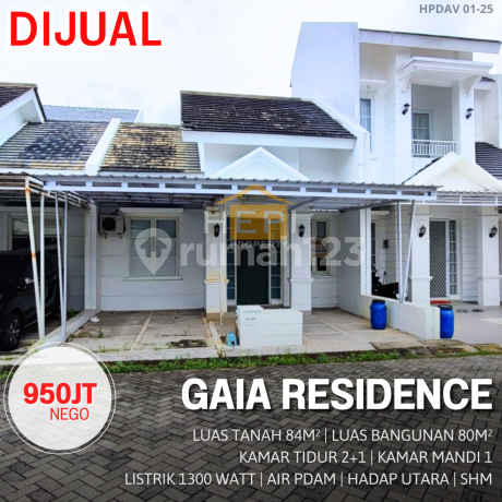 Ready-to-live house in GAIA Residence Kedungmundu Semarang