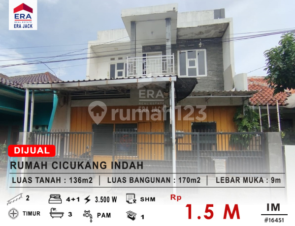 2-Storey House Ready to Occupied in Sayap TKI, 5 Minutes to Toll Gate