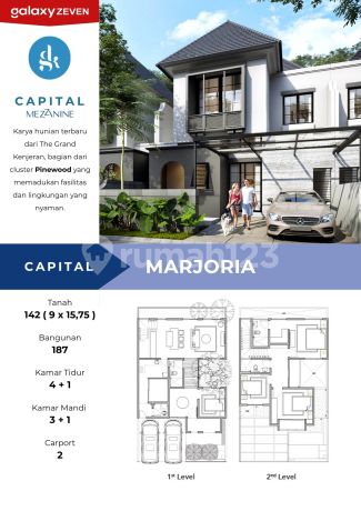 JUAL RUMAH BARU MEZZANINE  AMERICAN TROPICAL HOUSE THE GRAND KENJERAN SURABAYA 