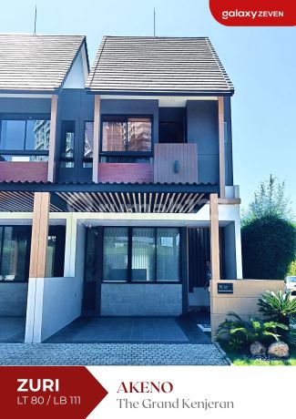 FOR SALE NEW COMPACT 2-STORY HOUSE MINIMALIST JAPANESE CONCEPT THE GRAND KENJERAN SURABAYA