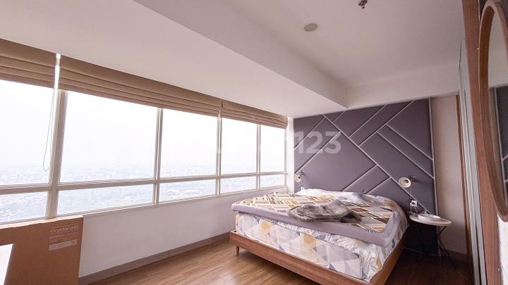 Disewakan Unit Skandinavia Tipe 2Br Corner Ready Bulanan Siap Huni LT 35