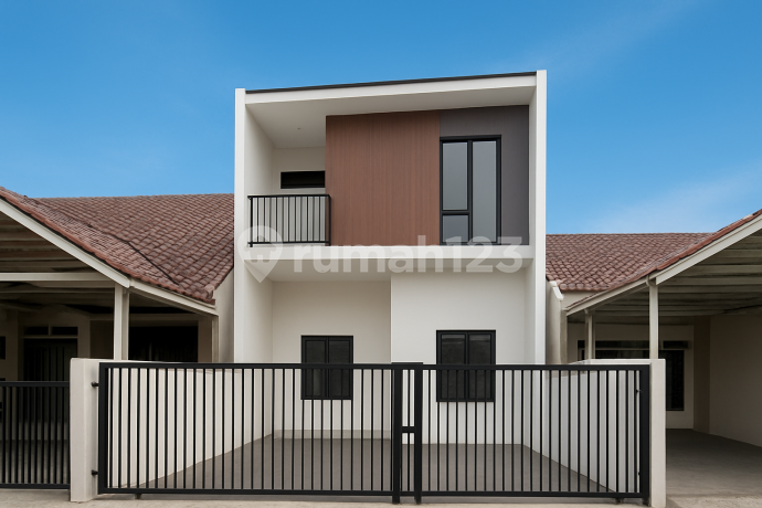 REGENSI Melati Mas Rumah Brand New, Finishing Modern & Siap Huni