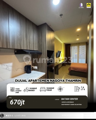 Dijual Cepat Apartment Nagoya Thamrin City