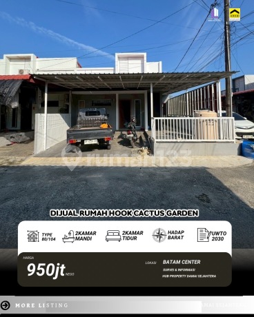 Dijual Cepat‼️Rumah Hook Cactus Garden - Batam Center Dijual Cepat‼️Rumah Hook Cactus Garden - Batam Center