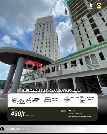 Dijual Apartment Baloi Apartment di Tengah Kota Dijual Apartment Baloi Apartment di Tengah Kota
