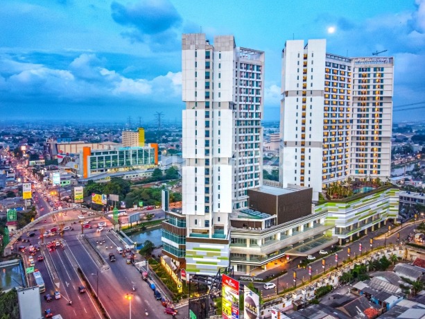 2 Unit Gandeng Apartemen Cantik Full Furnish Selangkah ke Stasiun LRT 2 Unit Gandeng Apartemen Cantik Full Furnish Selangkah ke Stasiun LRT