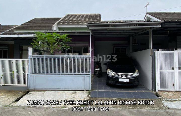 Rumah CASH 495 JT bisa Take Over di Ciomas Nuansa Asri Laladon dkt sta KA