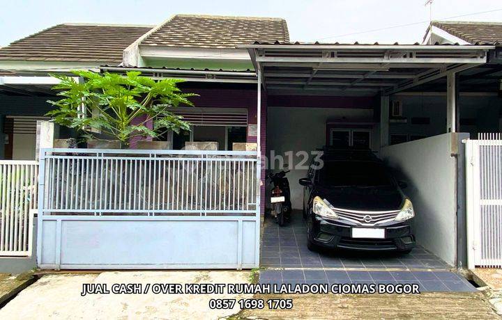 Rumah Nuansa Asri Laladon Ciomas Bogor Cash / Over KPR Sisa 8 Thn