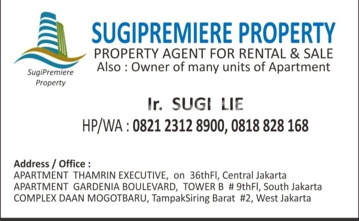 Apartemen Sky Terrace Lagoon Condo 1Br 40M,Best Furn, Bs Pilih