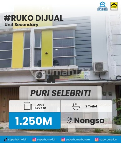 Dijual Ruko Puri Selebriti 1 Batu Besar Dijual Ruko Puri Selebriti 1 Batu Besar