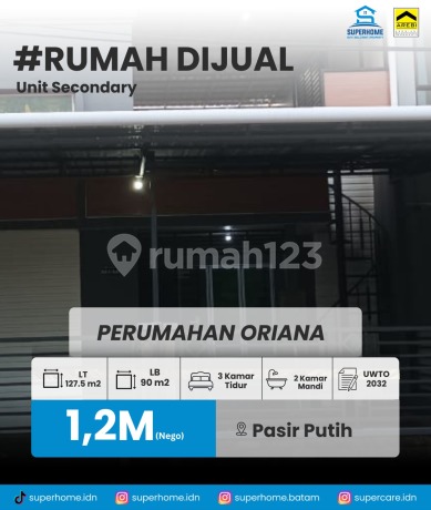 Dijual Rumah Oriana Batam Centre