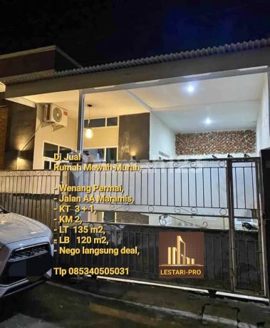 Rumah Mewah Wenang Permai Jalan AA Maramis