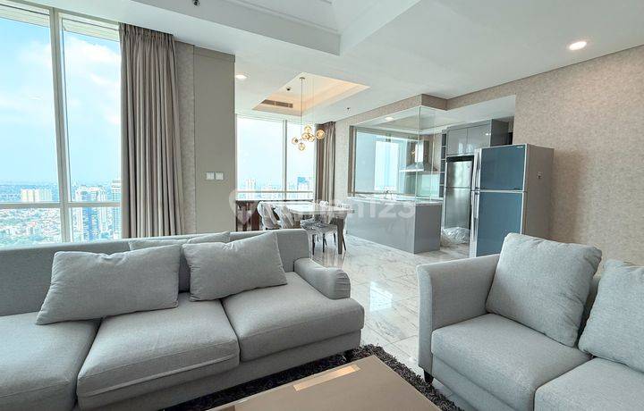 Peak Sudirman 3 bedrooms 232m2 Furnished For Rent ( Disewakan) Brand New Renovated