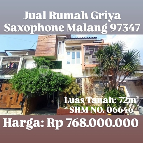 Jual Rumah Griya Saxophone Malang Indra 97347