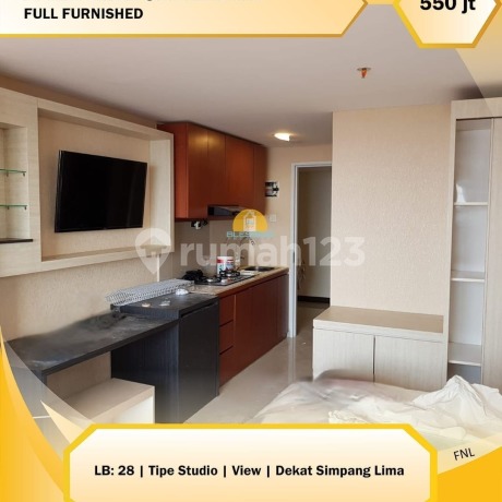 Apartement di Tengah Kota Siap Huni Sentraland