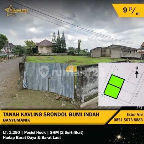 Dijual tanah kav di Srondol Bumi Indah, Tembalang Dijual tanah kav di Srondol Bumi Indah, Tembalang