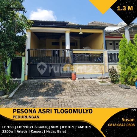 Rumah Nyaman Siap Huni di Pesona Asri Tlogomulyo Pedurungan