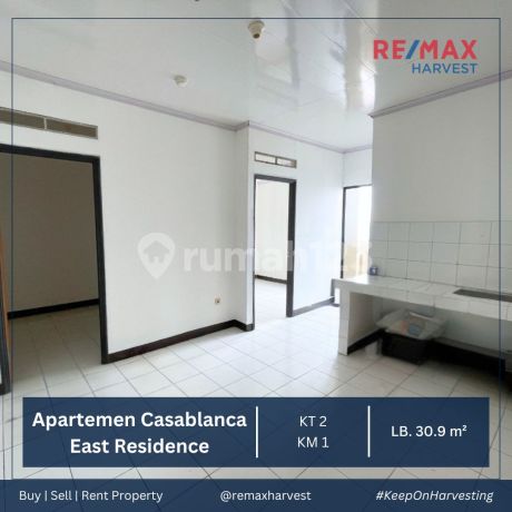 Harga Sangat Murah Apartemen East Casablanca Bagus Siap Huni