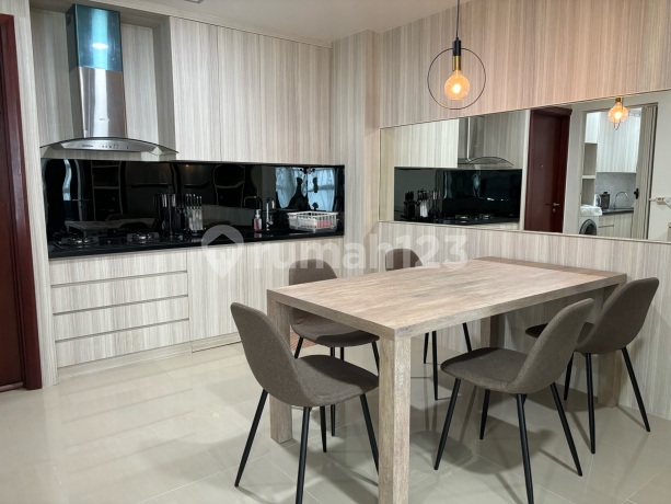 Disewakan Apartemen Somerset Kencana Nyaman 2 Kt Study Area