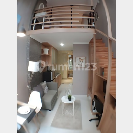 Apartemen Studio Loft Apple 1 Condovilla Full Furnished Siap Huni