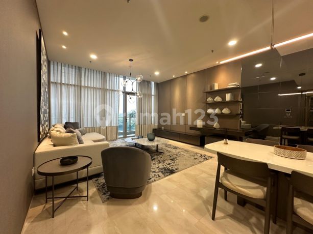Apartemen Verde Two 2+1 Bedroom Baru Mewah Lengkap Full Furnished