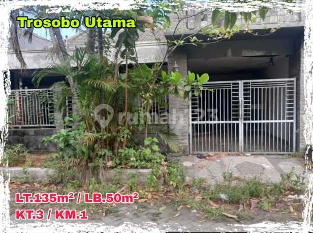 Dijual Rumah 1 lantai Trosobo Utama Taman Sidoarjo SHM