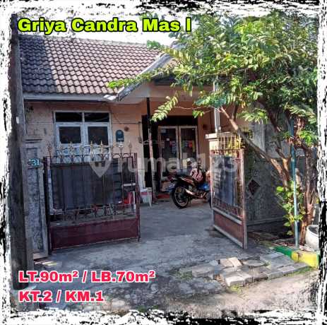 Dijual Rumah 1Lantai Griya Candramas 1 Selangkah ke Bandara SHM 