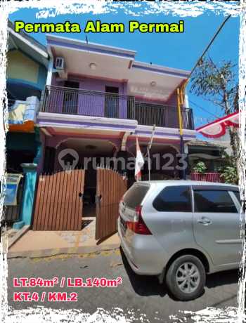 Dijual Rumah 2 Lantai Permata Alam Permai SHM
