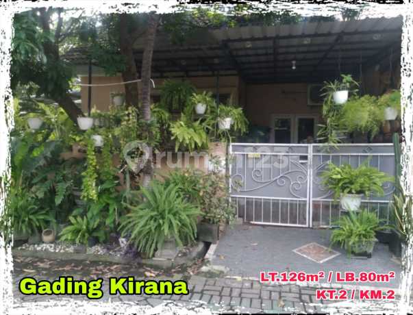 Dijual unit Rumah 1 Lantai Perumahan Gading Kirana Buduran 8x15m