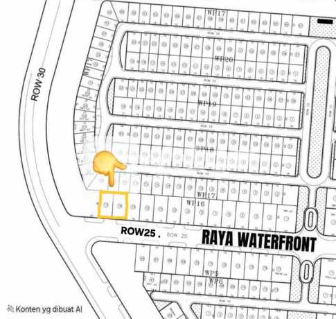 For Sale Land Location Raya Waterfront Citraland Surabaya