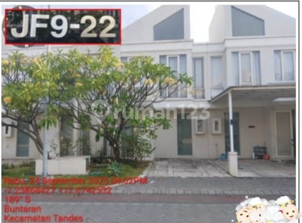 Dijual Via Lelang Rumah di Grand Pakuwon Cluster Adelaide Jf9 Surabaya