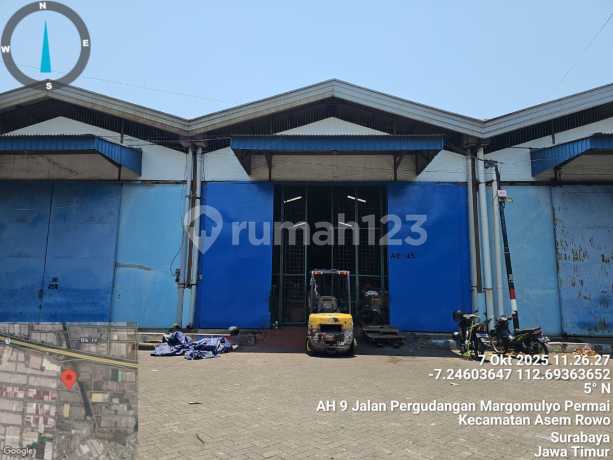 Dijual Murah Via Lelang Gudang di Margomulyo Permai Surabaya