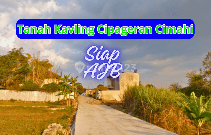 Tanah di Cimahi dekat komplek perumahan Cipageran Asri