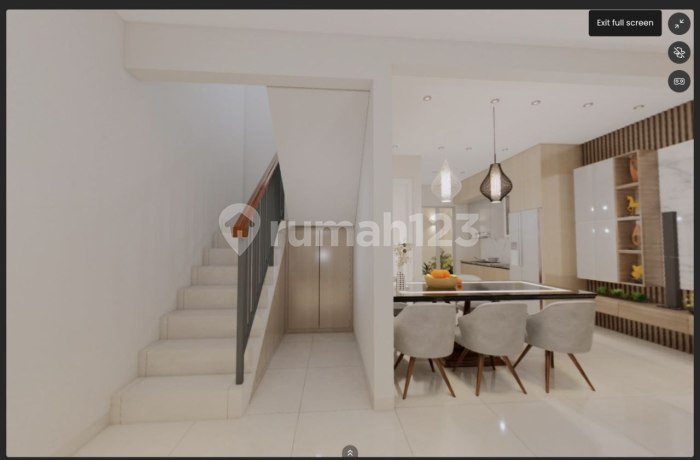 DIJUAL Rumah The Greenlake Citraland Furnish Interior 