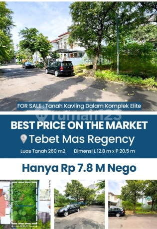 Kavling Siap Bangun Dijual di Tebet Mas Regency Harga Nego Kavling Siap Bangun Dijual di Tebet Mas Regency Harga Nego