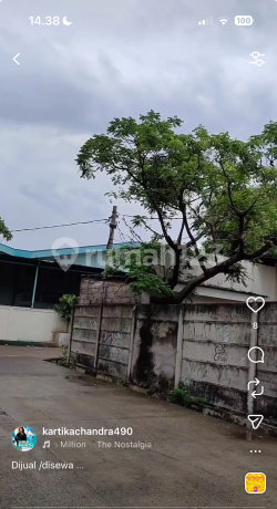 Dijual & Disewakan Gudang Hoek Luas 704 M2 Lb 500 M2 di Pergudangan Kamal Indah SHM, Container 40 " Ready February !! Dijual & Disewakan Gudang Hoek Luas 704 M2 Lb 500 M2 di Pergudangan Kamal Indah SHM, Container 40 " Ready February !!