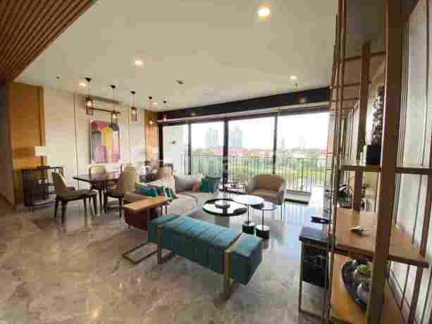 4Br Graha Golf Tower Alexa Lantai 6 Balkon Hadap Danau Long Golf View