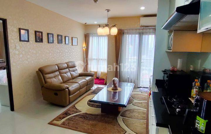 Jual Apartemen Taman Sari Sudirman, Tower A, 2BR Full Furnished Mewah, Posisi Hoek