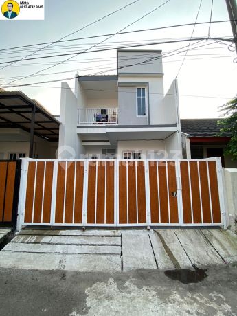 511. For Sale: 2-Story House in Kembang Larangan Housing Estate, Tangerang City - Newly Built, Ready to Occupy, Flood-Free