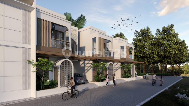 Villa Asri Full Furnished View Sawah Dekat Pantai Canggu, Bali