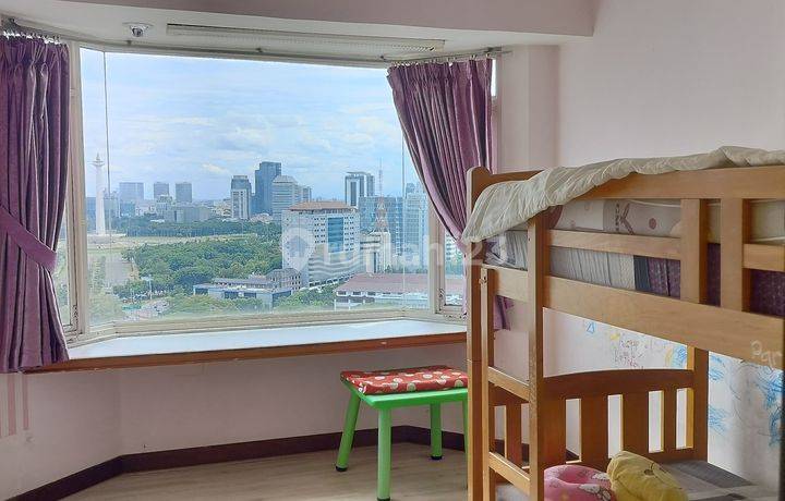 Dijual Apartemen Istana Harmoni 3+1bedroom.view Monas