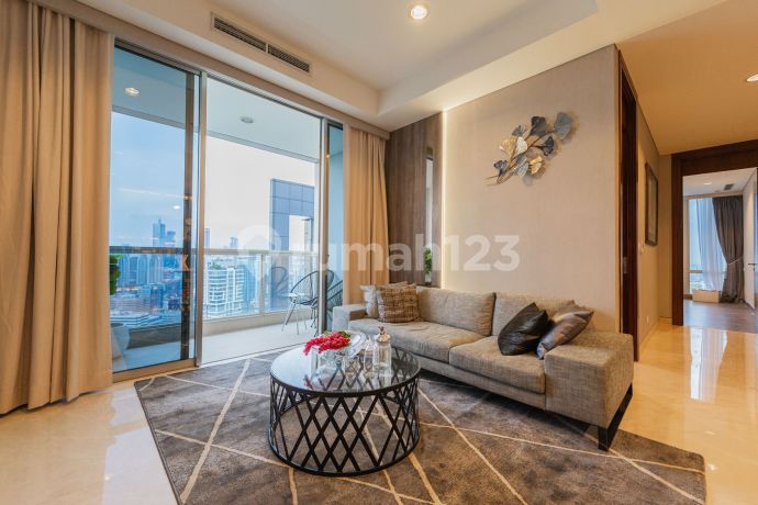 Tinggal di apartemen mewah nan luas 3+1 bedroom di Jaksel siap huni