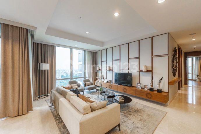 Jual Apartemen Premium Private Lift 3+1 BR Fasilitas Lengkap dan Interior Mewah