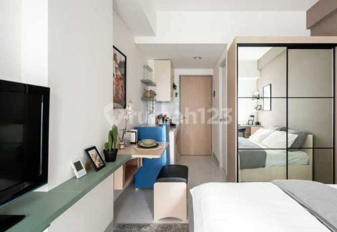 Jual Murah Apartemen Baru Tipe Studio di Serpong Siap Huni Furnished Fasilitas Lengkap