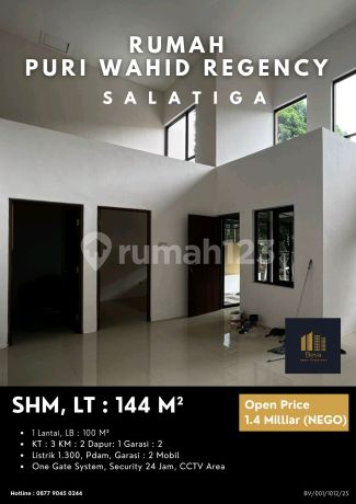 For Sale Puri Wahid Regency 2 House with Certificate of Ownership For Sale Puri Wahid Regency 2 House with Certificate of Ownership