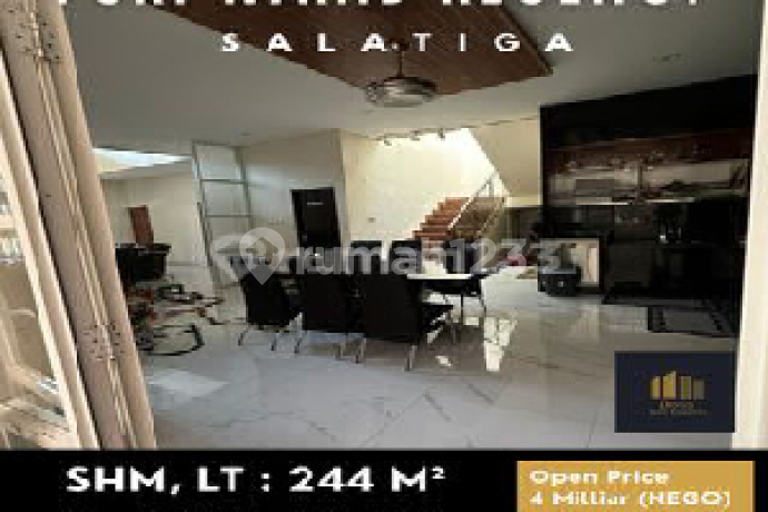 For Sale: Puri Wahid Regency Cluster Saffron House For Sale: Puri Wahid Regency Cluster Saffron House