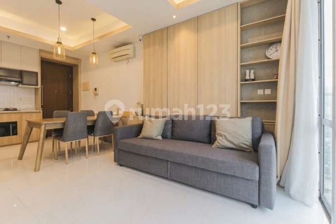 For Sale: Newly Renovated Elegant 2-Bedroom Apartment (94 Sqm) At Kintamani Tower, Denpasar Residence, Kuningan - Luxury Living In South Jakarta.